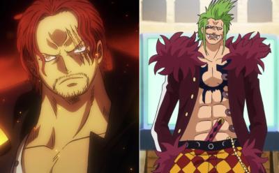 Shanks and Bartolomeo in One Piece