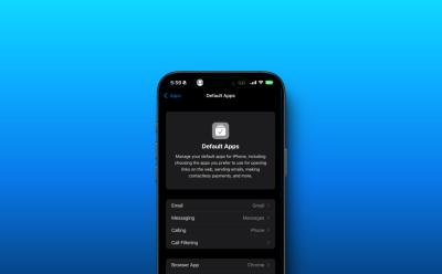 Change Default Apps on iPhone