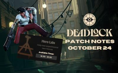 Deadlock Patch Notes October 24 cover