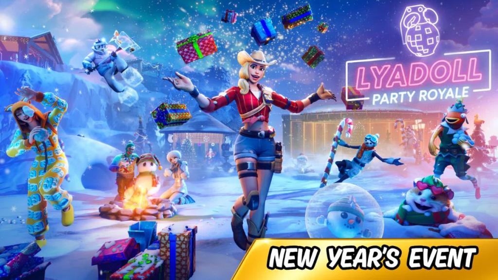 Lyadoll Party Royale map in Fortnite