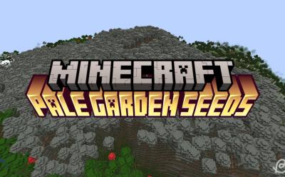 Massive Pale Garden biome in Minecraft