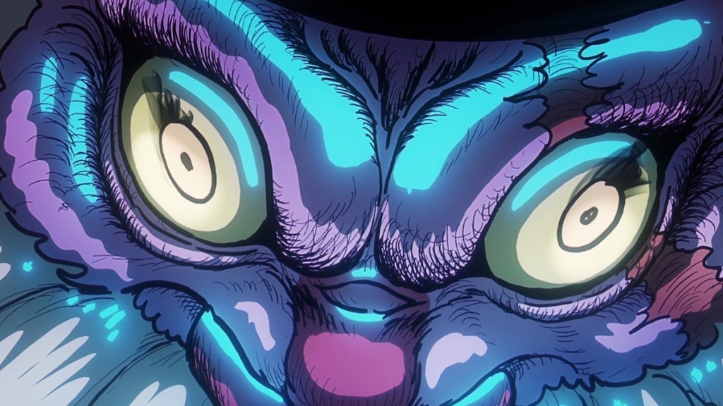 St. Saturn losing his sanity in One Piece anime