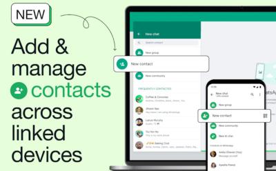 WhatsApp to soon let users add contacts from linked devices featured image