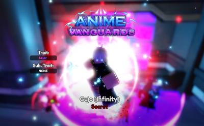 evolve gojo into gojo infinity in anime vanguards