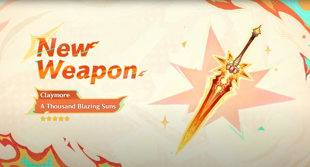 A Thousand Blazing Suns — Mavuika&rsquo;s Signature Weapon
