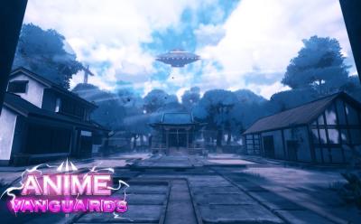Anime Vanguards aliens and spirits update official banner
