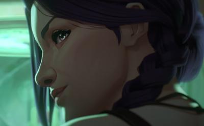 The introduction of Felicia, the mother of Vi and Jinx (aka Powder) in Arcane season 2