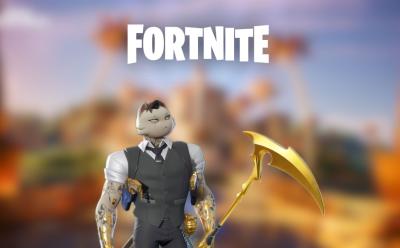 Golden Scythe Pickaxe Fortnite