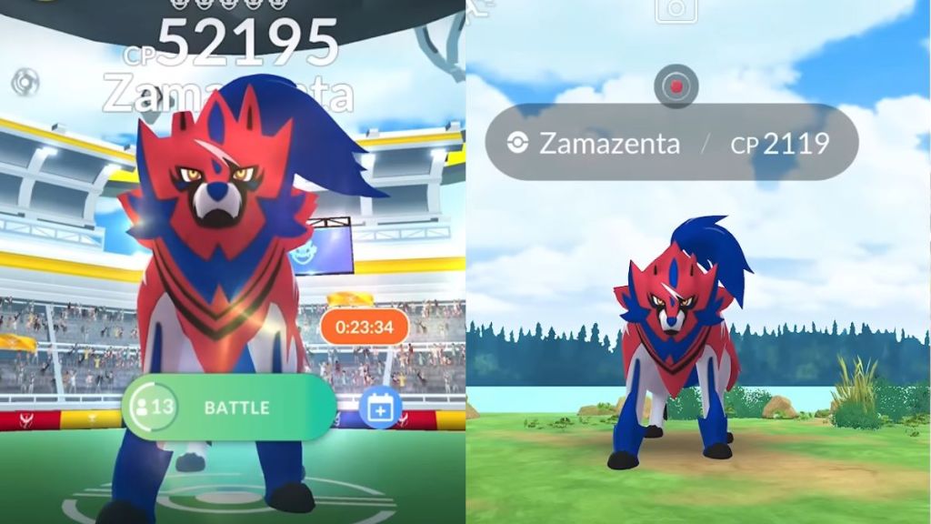 Pokemon Go Zamazenta