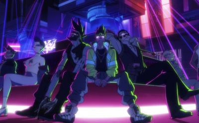 Characters from Cyberpunk: Edgerunners
