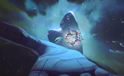 A mage wielding evolved hexacore in Arcane season 2.