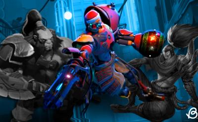 Deadlock, Dota 2 and LoL MOBA characters