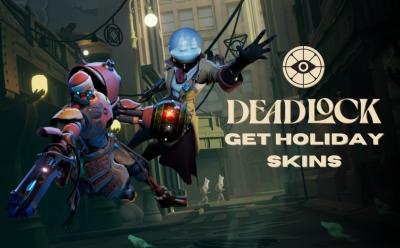 Deadlock Holiday skins characters