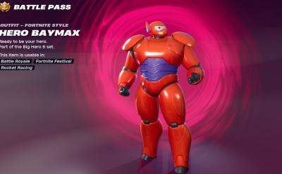 Fortnite Chapter 6 Season 1 Baymax