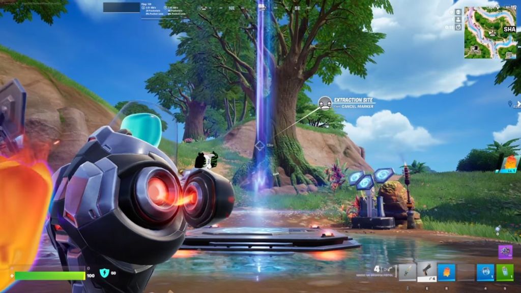 Fortnite Chapter 7 Season 3 Catch and Extract Sprite 3