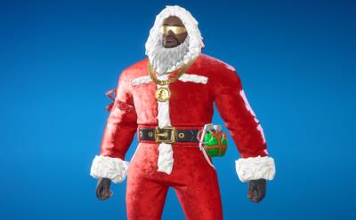 Fortnite Santa Shaq full display