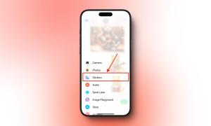 How to Send Stickers in iMessage on iPhone?