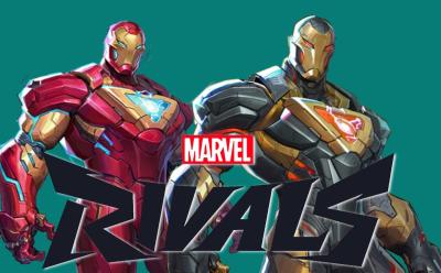 Marvel Rivals Iron Man default and armor model 42 skin