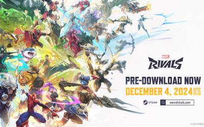 Marvel Rivals pre download image from official announcement