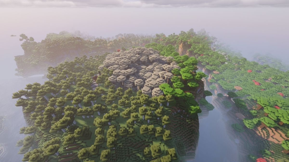 Pale Garden on an Island