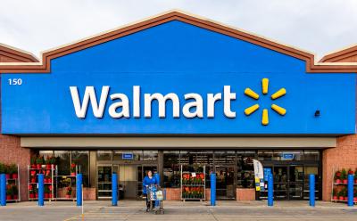 Walmart store in the USA