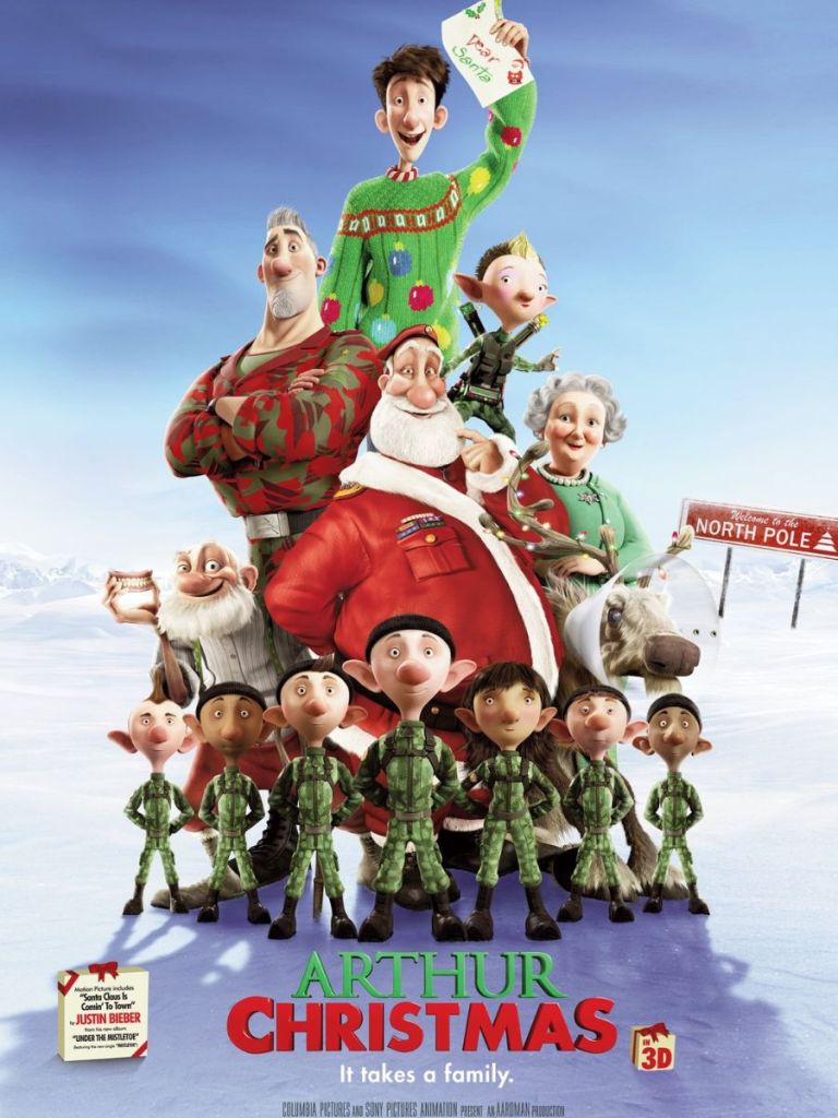Arthur Christmas poster