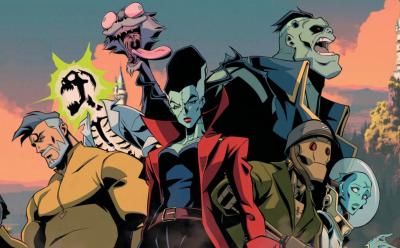 Characters from Creature Commandos