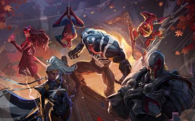marvel rivals character poster