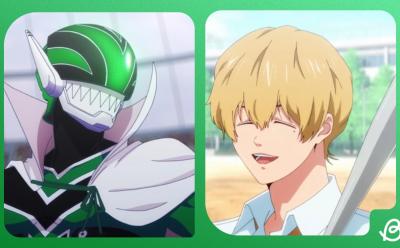 underrated anime of 2024 with go go loser ranger on the left and oblivion battery on the right