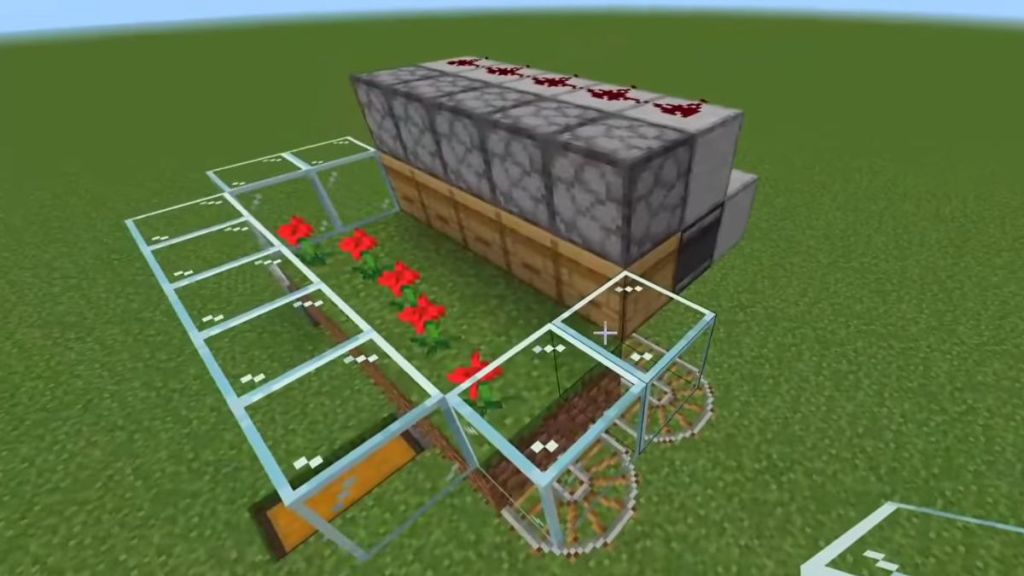 Automated Honeycomb farm in Minecraft