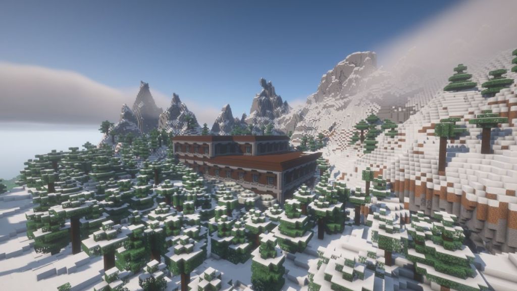 Beautiful Woodland Mansion Near Spawn