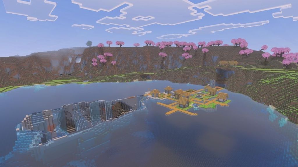 Cherry Grove and Village Spawn