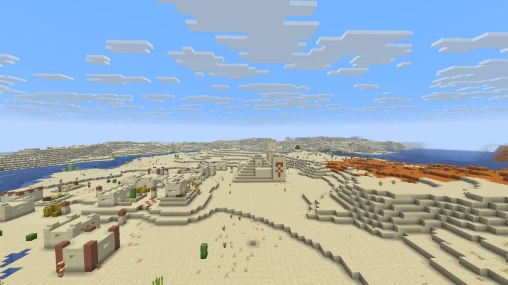 Desert Temple and Village