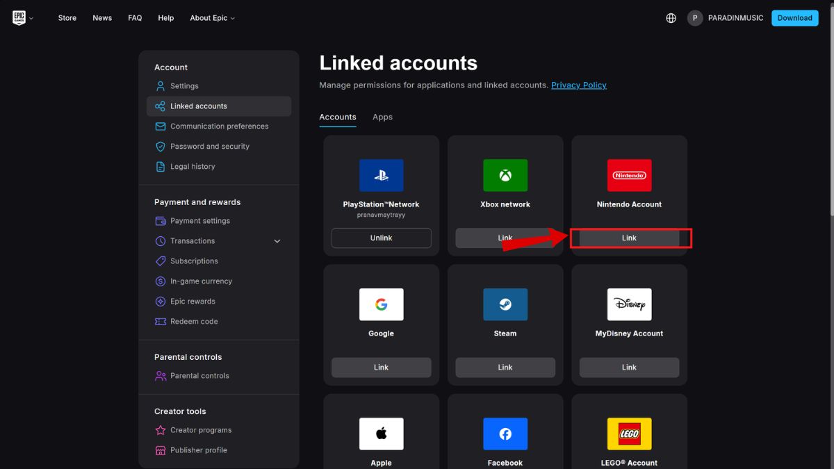 Fortnite Nintendo Switch