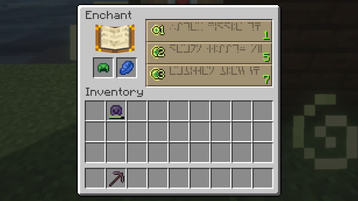 How to Get Aqua Affinity in Minecraft using enchanting table