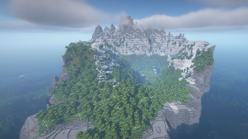 Isolated Island For Base