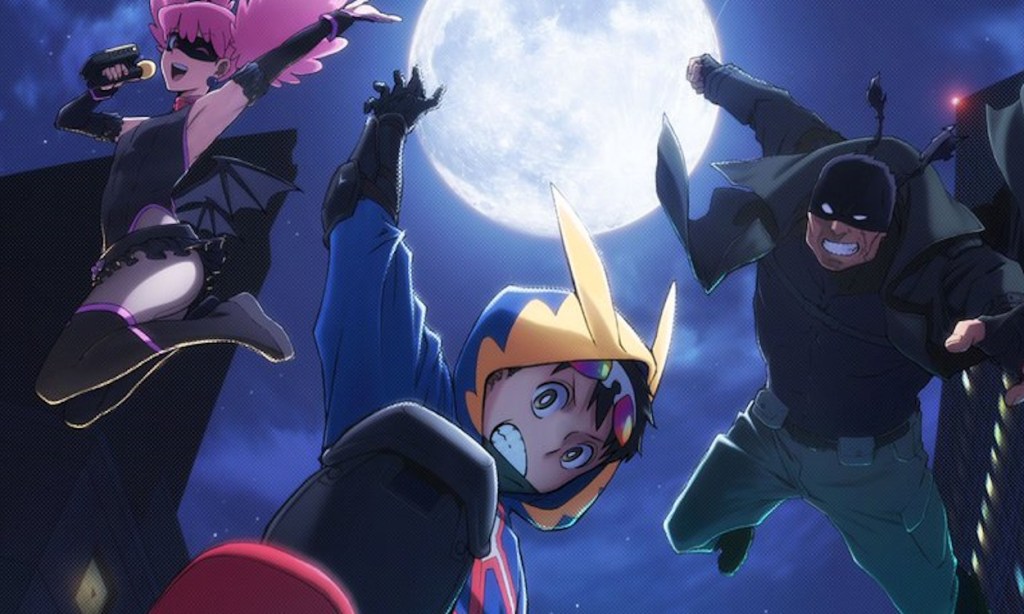 Kouichi, Knuckle Duster, and Kauzho in MHA vigilante poster