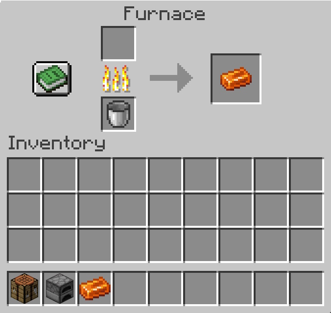 Making Resin Bricks in Furnace