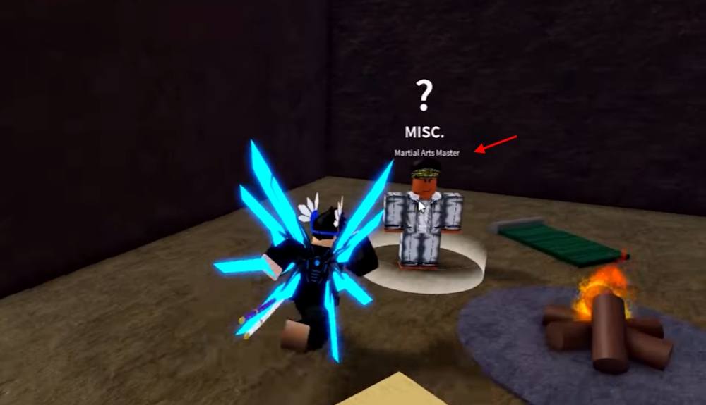 Martial Arts Master for Superhuman in Blox Fruits