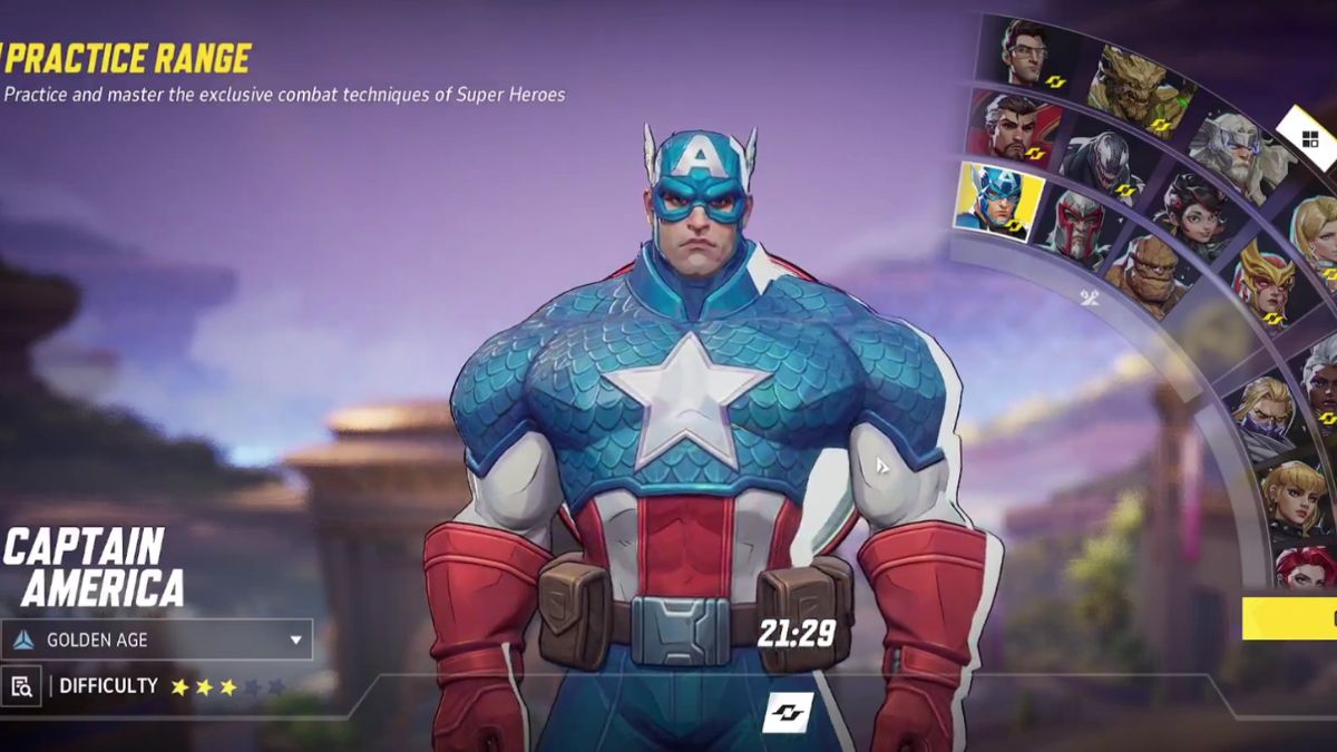 Captain American: Golden Age Costume in Marvel Rivals