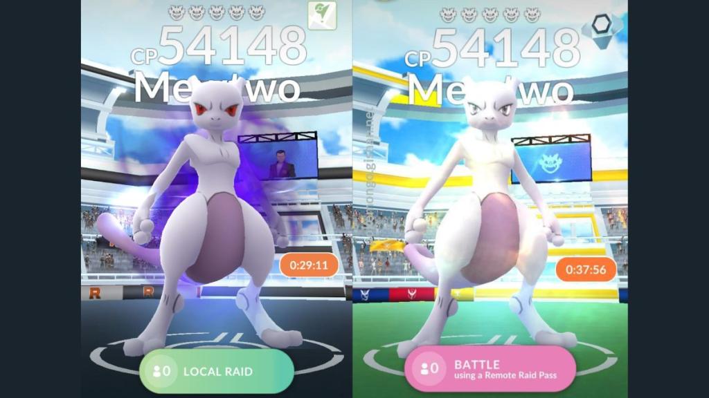 Mewtwo Raids