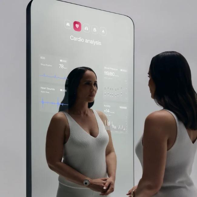CES 2025: Withings Showcases Omnia, a Body-Scanning Smart Mirror with ...