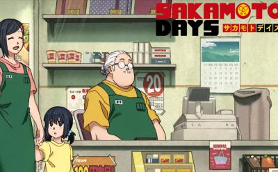 Sakamoto with his family