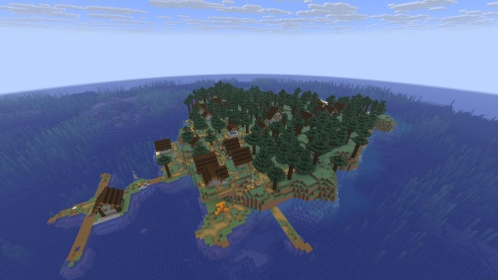 Survival Island Seed Minecraft