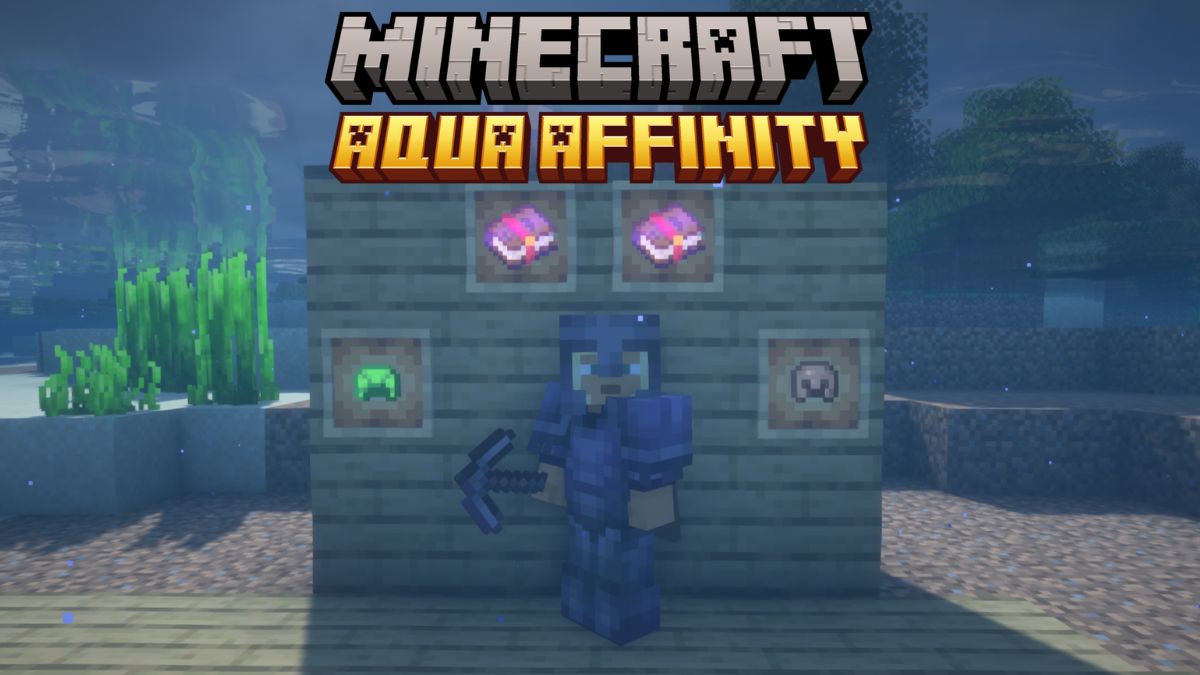 What does Aqua Affinity do in Minecraft