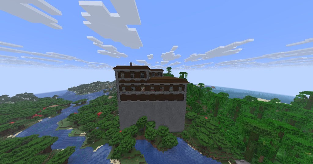 Woodland Mansion in Minecraft