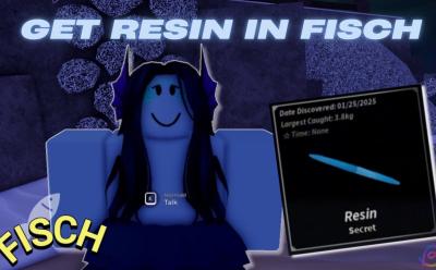 get resin in fisch easily for bubble mermaid quest