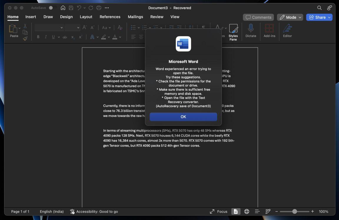 How to Recover Unsaved Word Documents on a Mac | Beebom