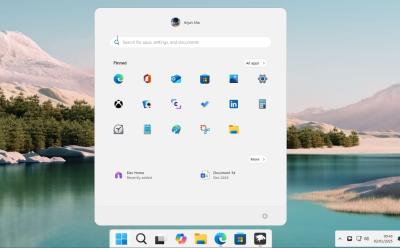 windows 11 start menu and taskbar customized by windhawk