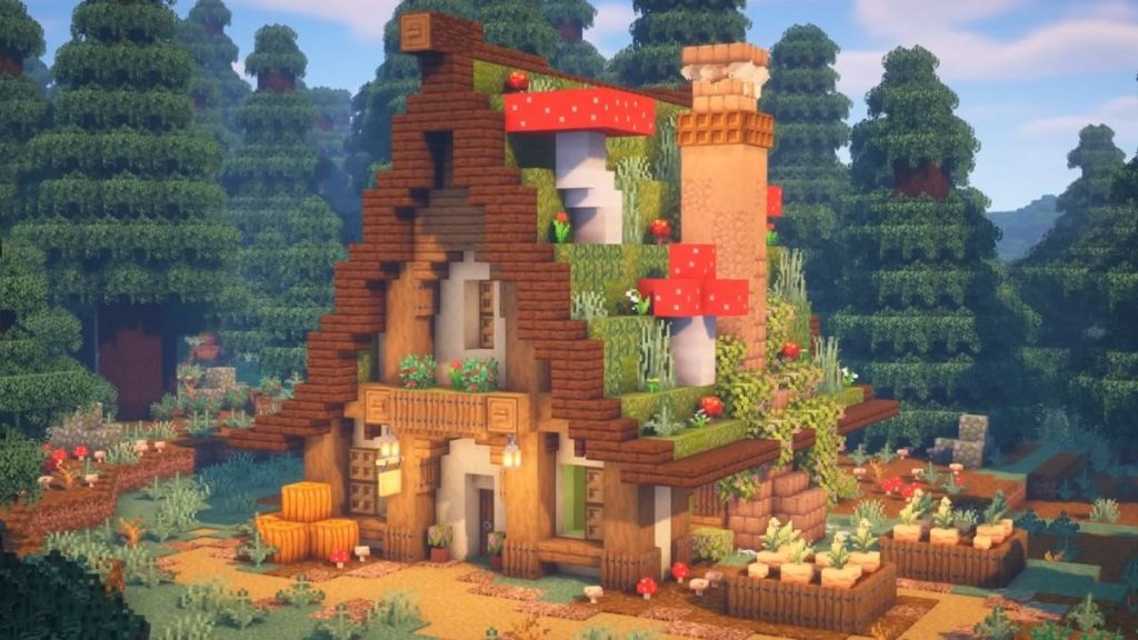 Botanical Mushroom House